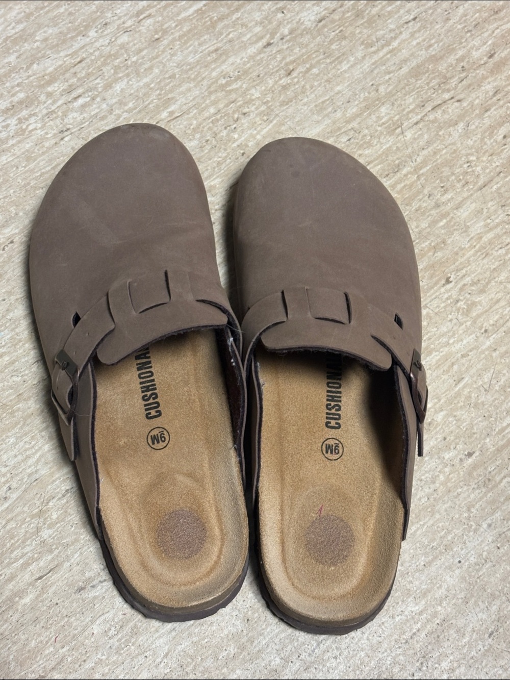 Cushionaire Brown Slip-On Clog